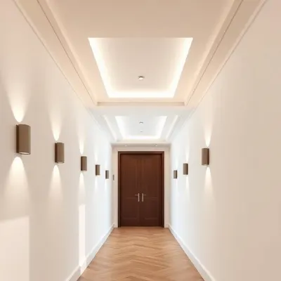 Illuminazione corridoio moderno - Lampadari Moderni
